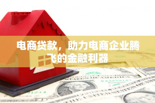 琼结电商贷款，助力电商企业腾飞的金融利器