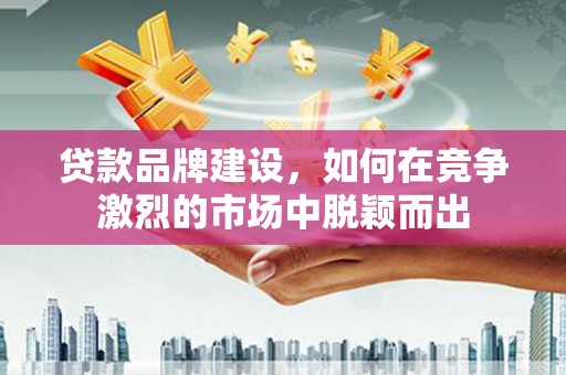 琼结贷款品牌建设，如何在竞争激烈的市场中脱颖而出