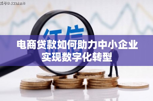琼结电商贷款如何助力中小企业实现数字化转型