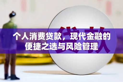 琼结个人消费贷款，现代金融的便捷之选与风险管理