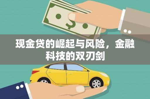 琼结现金贷的崛起与风险，金融科技的双刃剑
