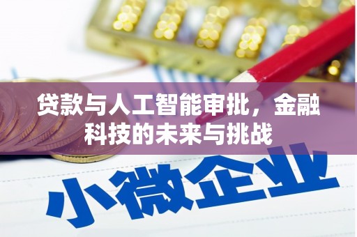 琼结贷款与人工智能审批，金融科技的未来与挑战