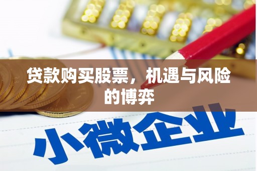 琼结贷款购买股票，机遇与风险的博弈