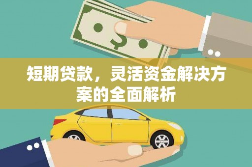 琼结短期贷款，灵活资金解决方案的全面解析