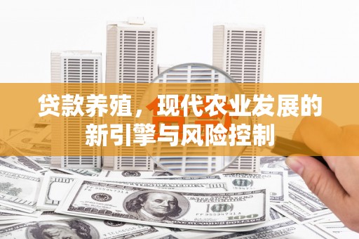 琼结贷款养殖，现代农业发展的新引擎与风险控制