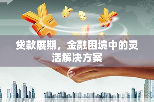 琼结贷款展期，金融困境中的灵活解决方案