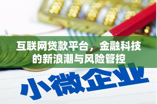 琼结互联网贷款平台，金融科技的新浪潮与风险管控