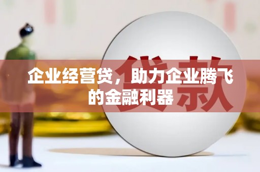 琼结企业经营贷，助力企业腾飞的金融利器