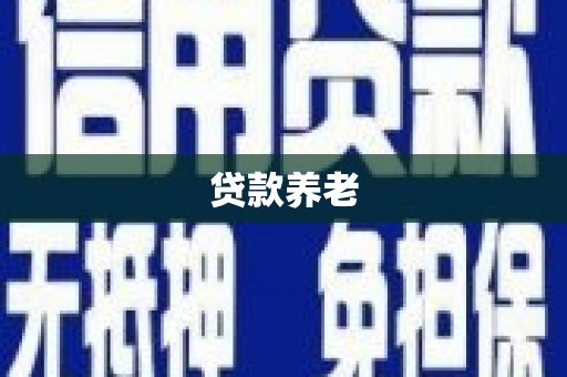 琼结贷款养老