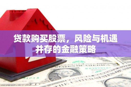 琼结贷款购买股票，风险与机遇并存的金融策略