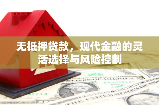 琼结无抵押贷款，现代金融的灵活选择与风险控制