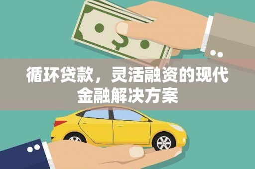 琼结循环贷款，灵活融资的现代金融解决方案