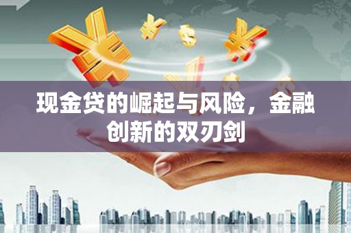 琼结现金贷的崛起与风险，金融创新的双刃剑