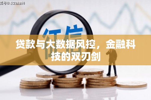 琼结贷款与大数据风控，金融科技的双刃剑