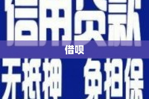 琼结借呗