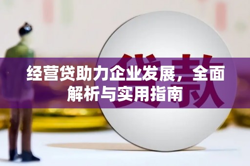 琼结经营贷助力企业发展，全面解析与实用指南