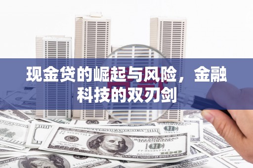琼结现金贷的崛起与风险，金融科技的双刃剑