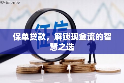 琼结保单贷款，解锁现金流的智慧之选