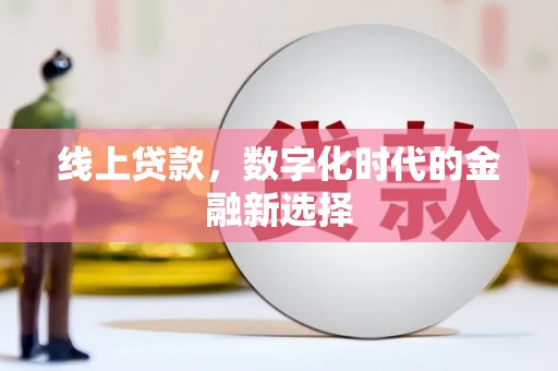 琼结线上贷款，数字化时代的金融新选择
