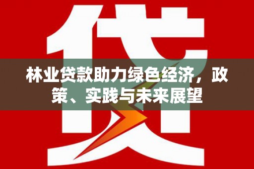 琼结林业贷款助力绿色经济，政策、实践与未来展望