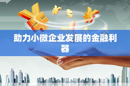 琼结助力小微企业发展的金融利器