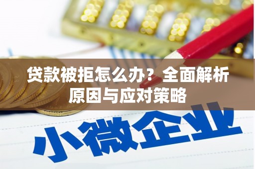 琼结贷款被拒怎么办？全面解析原因与应对策略