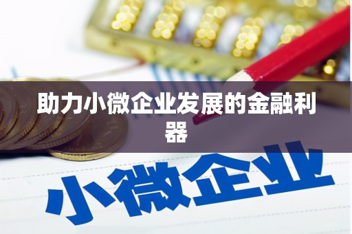 琼结助力小微企业发展的金融利器