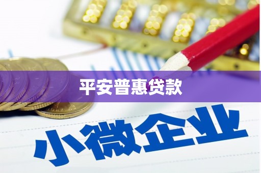 琼结平安普惠贷款