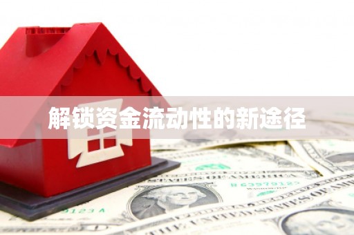 琼结解锁资金流动性的新途径